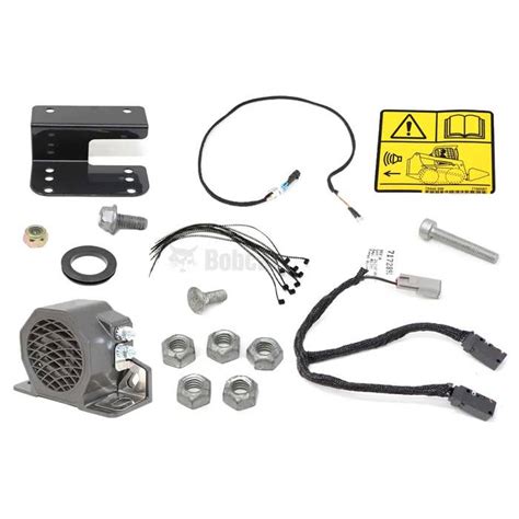 hooking up backup alarm on skid steer|skid steer backup alarm kit.